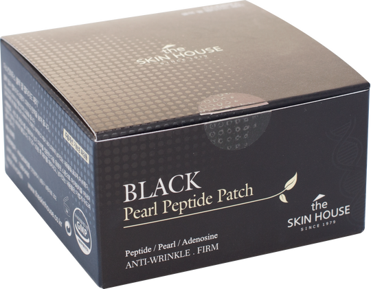 Гидрогелевые патчи с пептидами и экстрактом чёрного жемчуга, 60шт, The Skin House