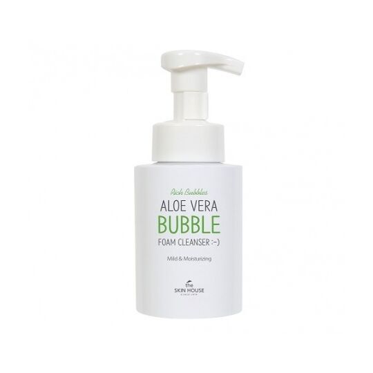 The Skin House Aloe Vera Bubble Foam Cleanser