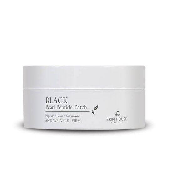 The Skin House Black Pearl Peptide Patch, 60pcs Гидрогелевые патчи с пептидами и экстрактом чёрного жемчуга, 60шт, The Skin House