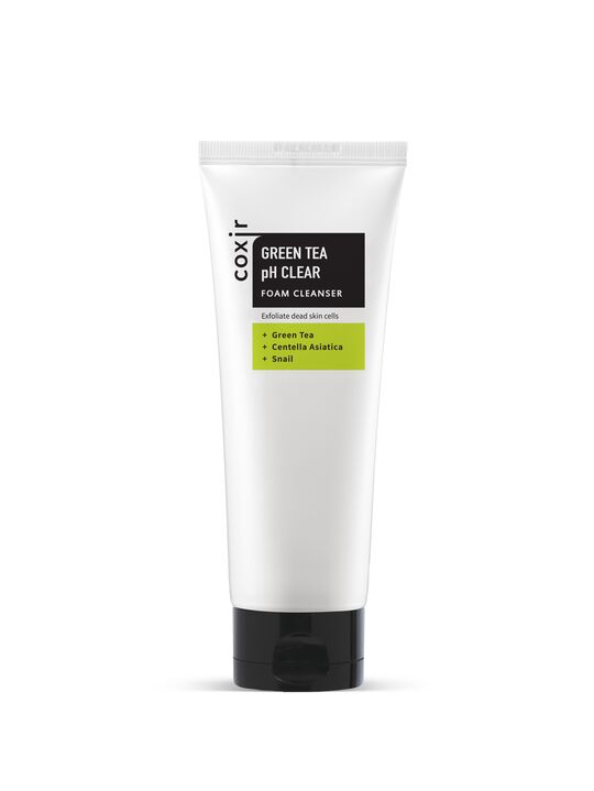 COXIR Green Tea pH Clear Foam Cleanser